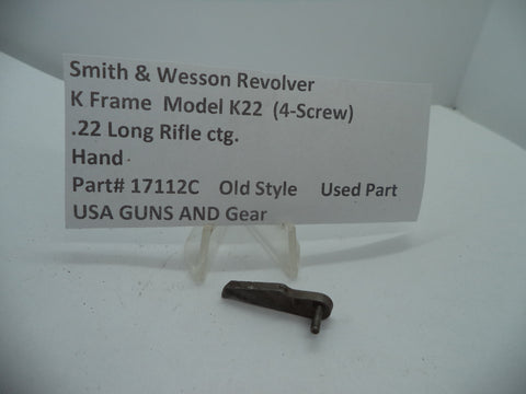 17112C Smith & Wesson K Frame Model K22 (4-Screw) Hand .22 Long Rifle