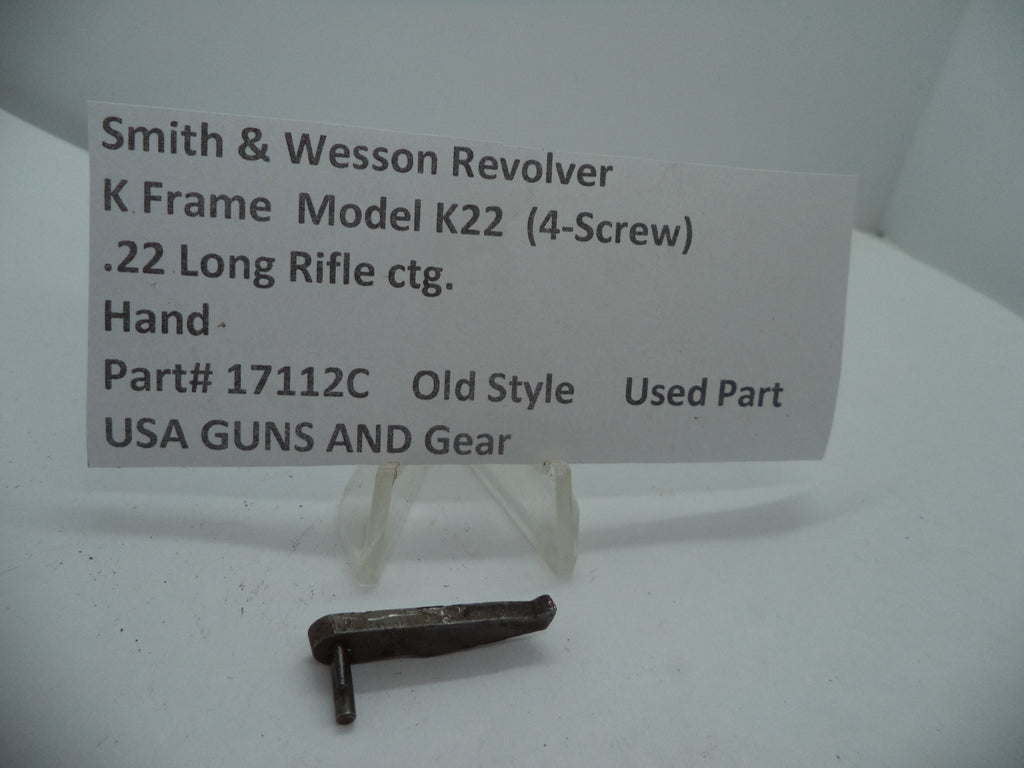 17112C Smith & Wesson K Frame Model K22 (4-Screw) Hand .22 Long Rifle