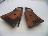 S&W K & L Frame Vintage Wood Grips & Screw Square Butt Only A2