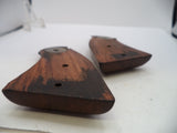 S&W K & L Frame Vintage Wood Grips & Screw Square Butt Only A2