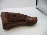 S&W K & L Frame Vintage Wood Grips & Screw Square Butt Only A3