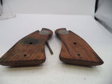 S&W K & L Frame Vintage Wood Grips & Screw Square Butt Only A3