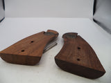 S&W K & L Frame Vintage Wood Grips & Screw Square Butt Only A4