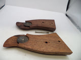 S&W K & L Frame Vintage Wood Grips & Screw Square Butt Only A4