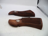 S&W K & L Frame Vintage Wood Grips & Screw Square Butt Only A6