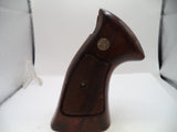 S&W K & L Frame Vintage Wood Grips & Screw Square Butt Only A8