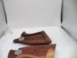 S&W K & L Frame Vintage Wood Grips & Screw Square Butt Only A8