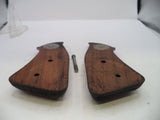 Smith & Wesson J Frame Square Butt Vintage Wood Grip w/Screw GG7