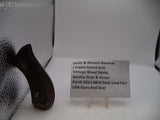 S&W J Frame Vintage Wood Grips & Screw Round Butt only Used Part GGG13A