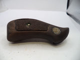 S&W J Frame Vintage Wood Grips & Screw Round Butt only Used Part GGG13A