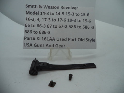 KL161AA S&W K & L Frame 14-3 to 14-5, 15-3 to 15-6, and more  Adjustable Sight & Screw