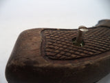 S&W J Frame Vintage Wood Grips & Screw Round Butt only Used Part GGG13A