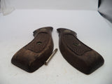 S&W J Frame Vintage Wood Grips & Screw Round Butt only Used Part GGG13A