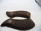 S&W J Frame Vintage Wood Grips & Screw Round Butt only Used Part GGG13A