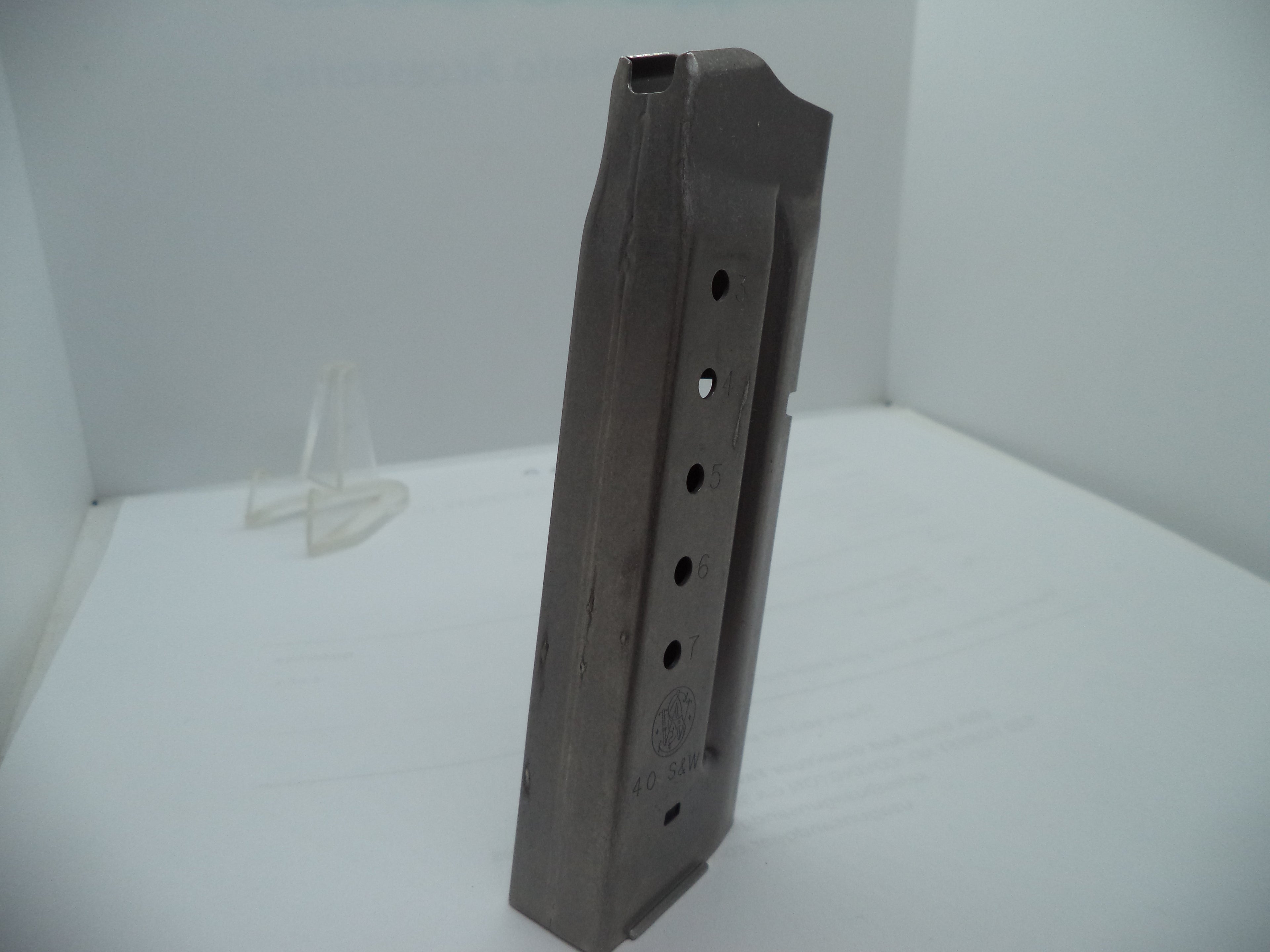 Smith & Wesson M&P Shield 40 Magazine Tube - 7 Round .40 S&W - Factory OEM 422340000