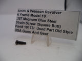S&W K Frame Model 19 Strain Screw Blue (Square Butt)  .357 Magnum 1917I