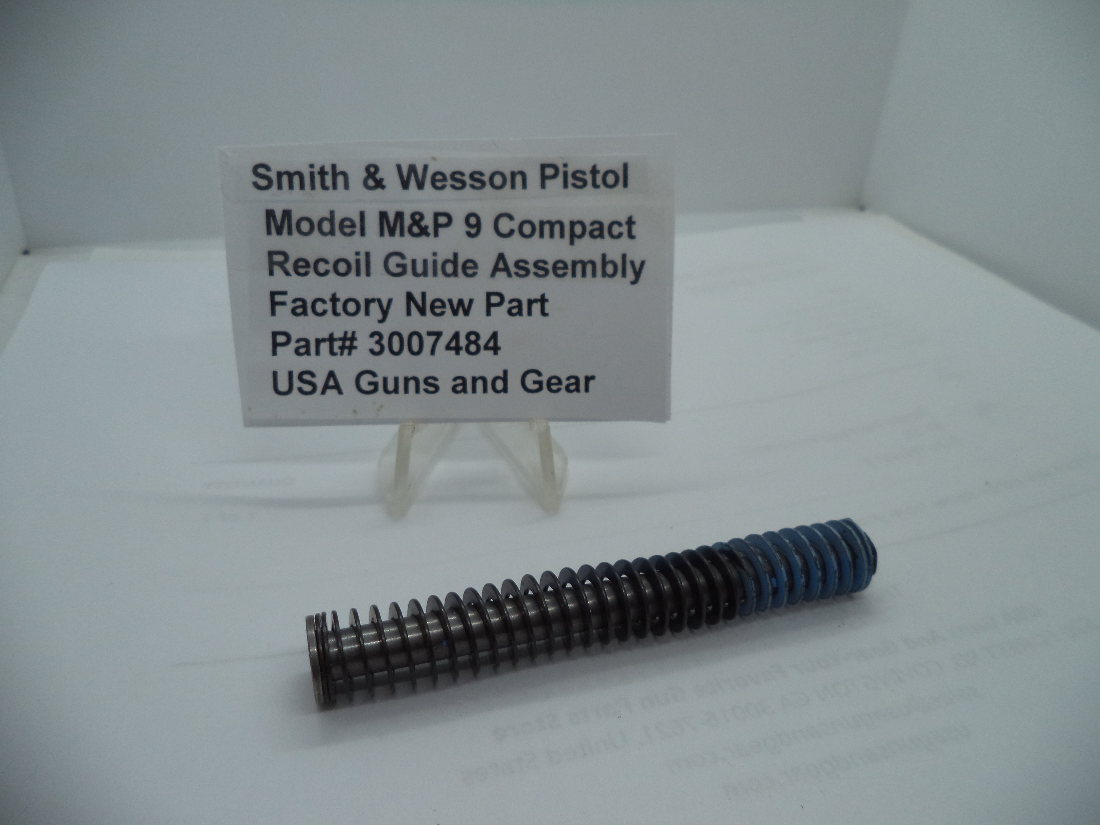 Smith & Wesson M&P 9 Compact Recoil Guide Assembly 3007484 | OEM Part