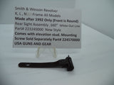 223240000 Smith & Wesson Revolver Rear Sight Assembly .160" White Outline K L N