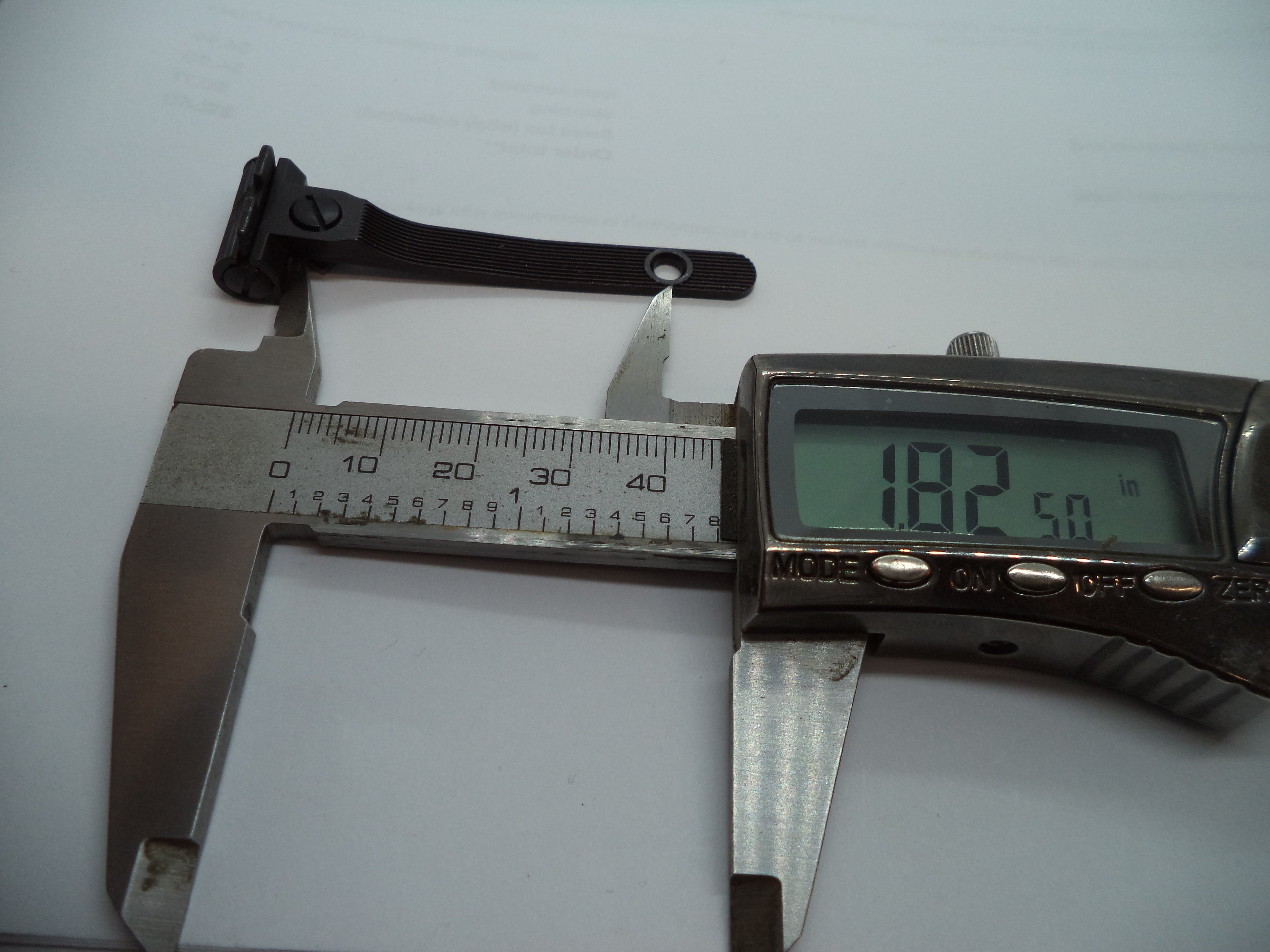 Smith & Wesson K/L/N Frame Rear Sight Assembly - .160" Black New Style - Factory New Part 223200000