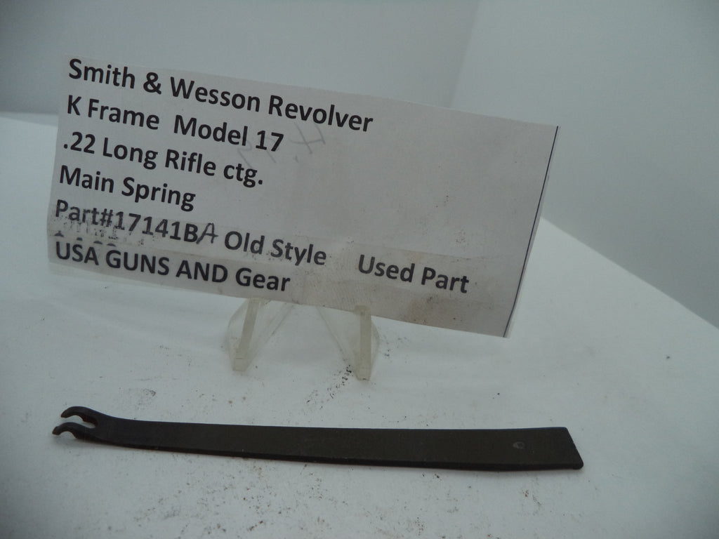 Smith & Wesson K Frame Main Spring - Used OEM Part - .22 LR - Model 17 - 17141BA