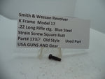 173D S&W K Model 17 Strain Screw Square Butt Used Part .22 LR ctg.