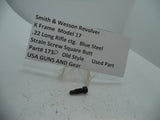 173D S&W K Model 17 Strain Screw Square Butt Used Part .22 LR ctg.