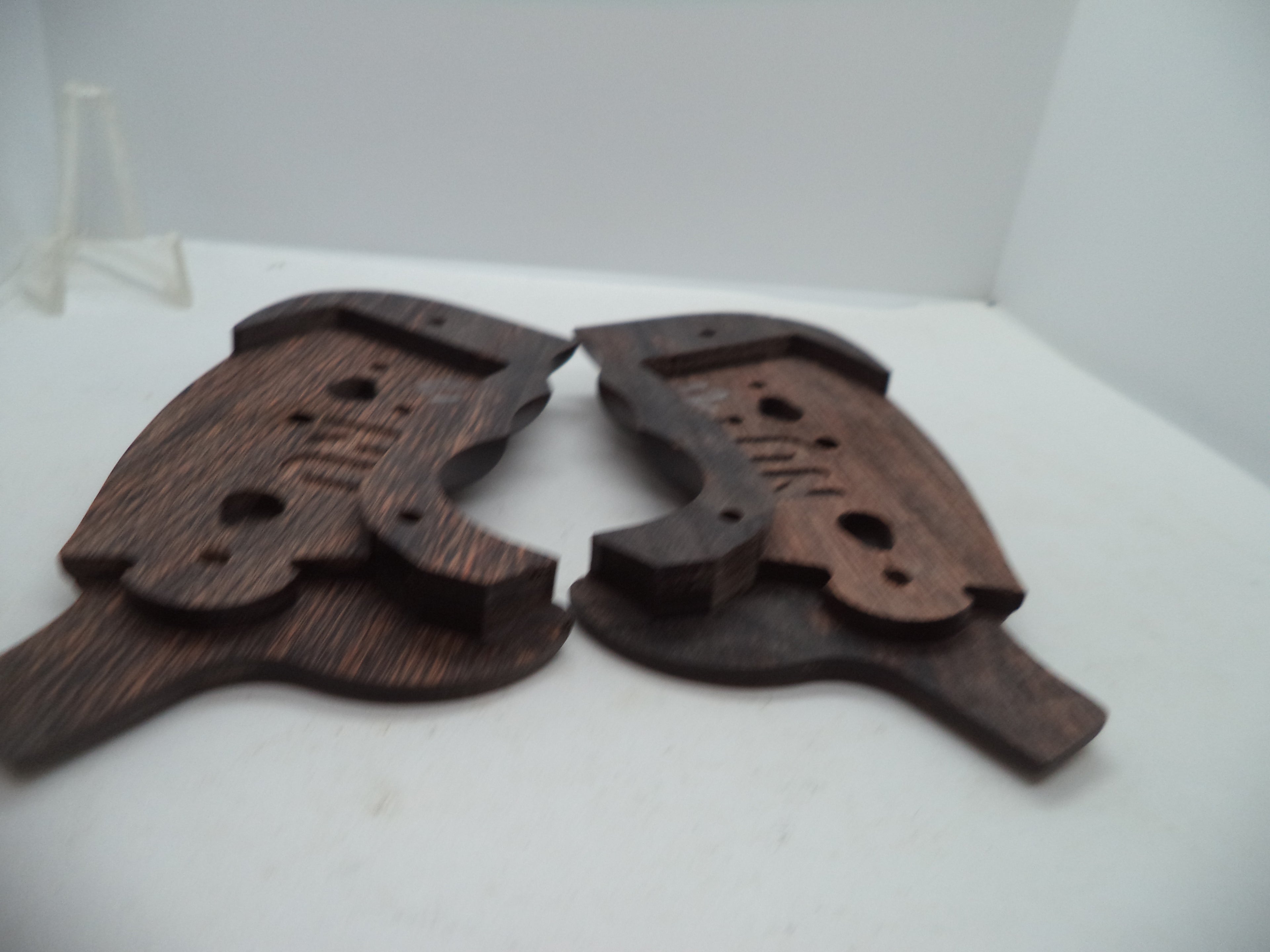 Smith & Wesson N Frame Wood Grips with Hardware - Round Butt Only - Factory New Part 3009703