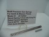 46775 Wolff S&W Pistols Model 41 Recoil Spring 7.5 Lb with Firing Pin .22 Caliber