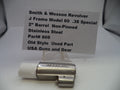Smith & Wesson J Frame Model 60 .38 Special 2" Barrel Non-Pinned Stainless Steel 608