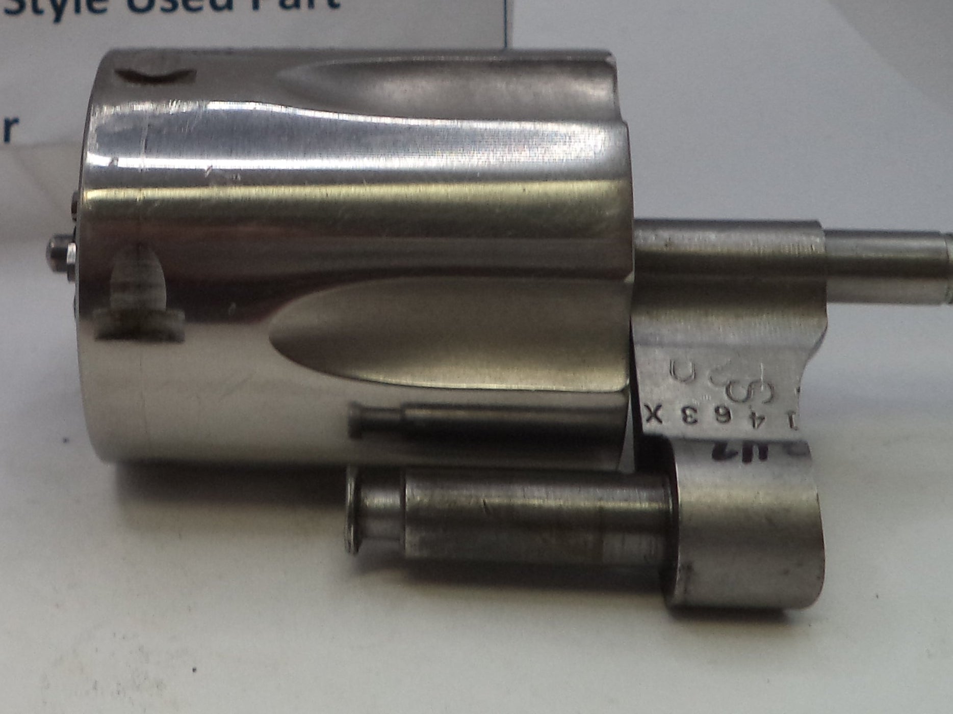 Smith & Wesson J Frame Model 60 Cylinder Assembly .38 Special Stainless Steel Used OEM 6063A