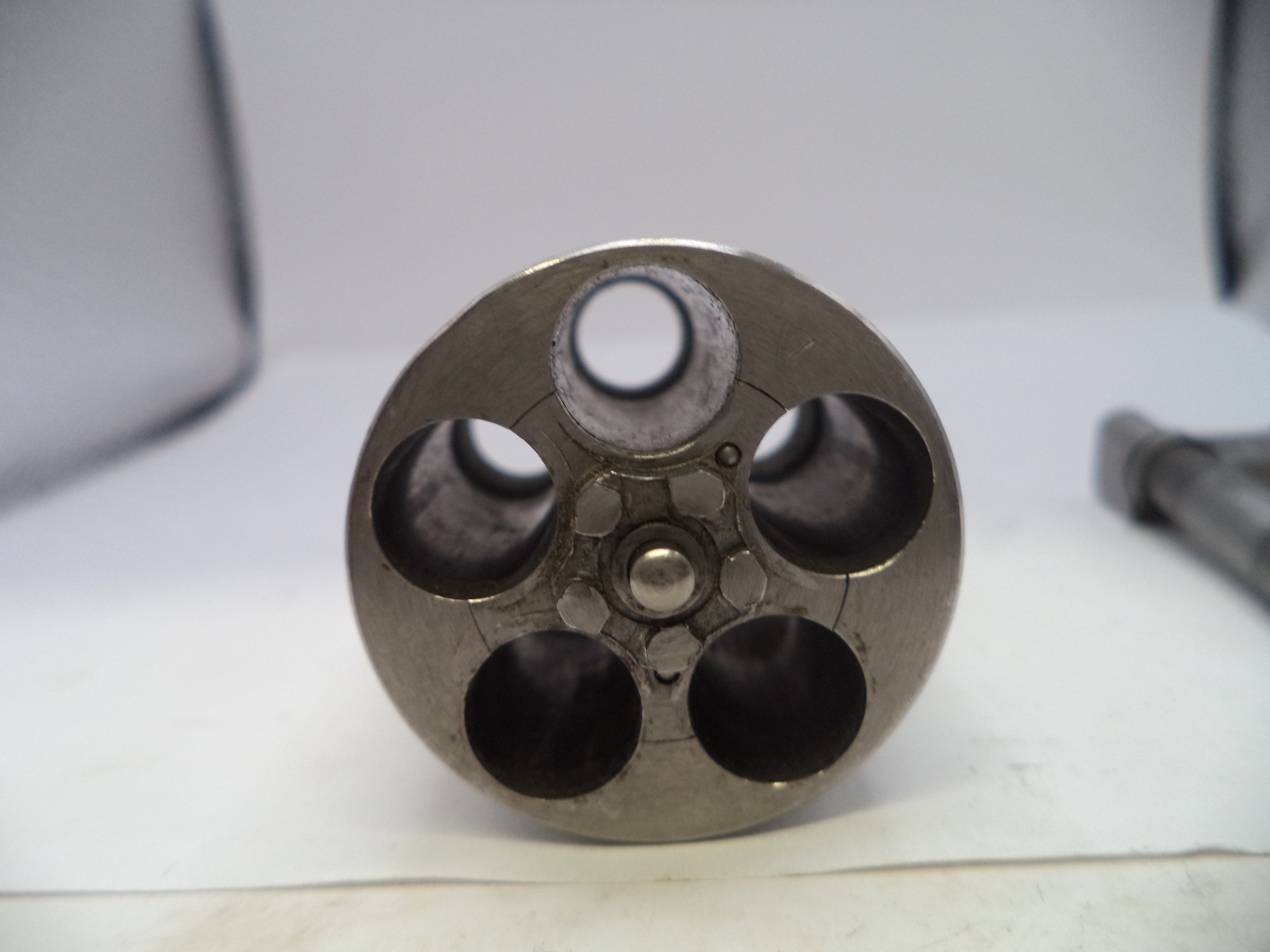 Smith & Wesson J Frame Model 60 Cylinder Assembly .38 Special Stainless Steel Used OEM 6063A