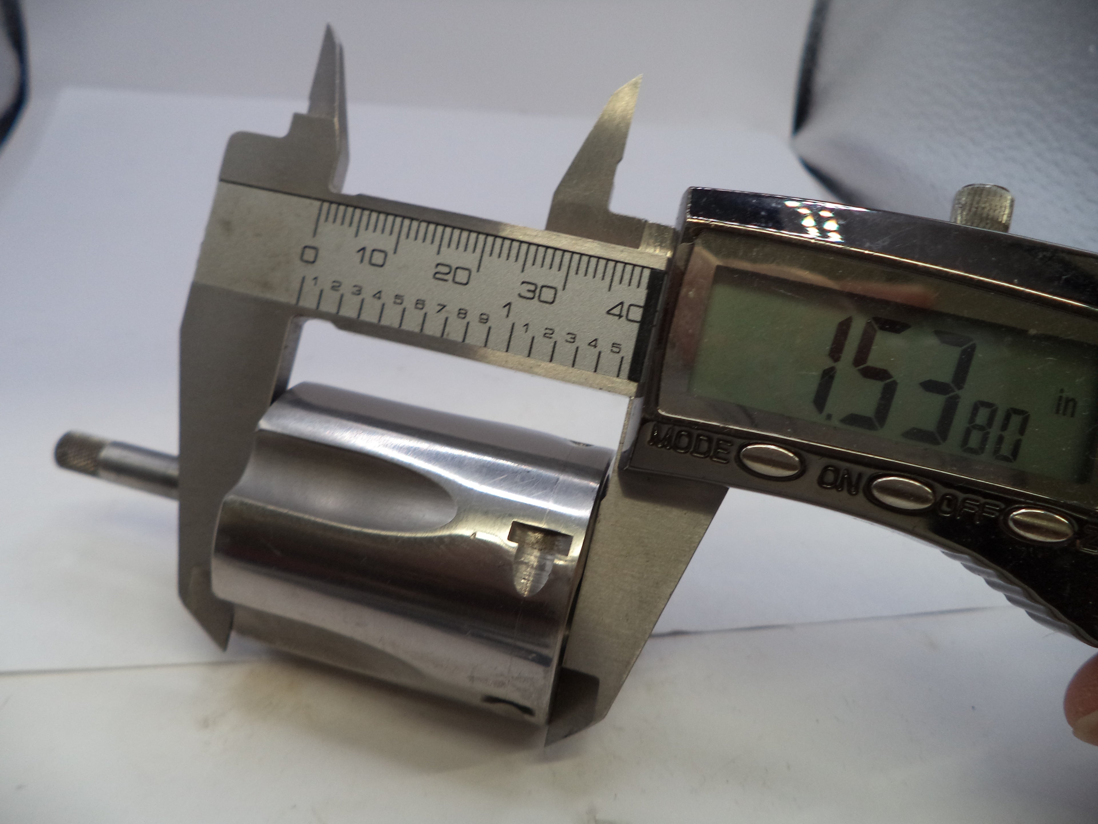 Smith & Wesson J Frame Model 60 Cylinder Assembly .38 Special Stainless Steel Used OEM 6063A