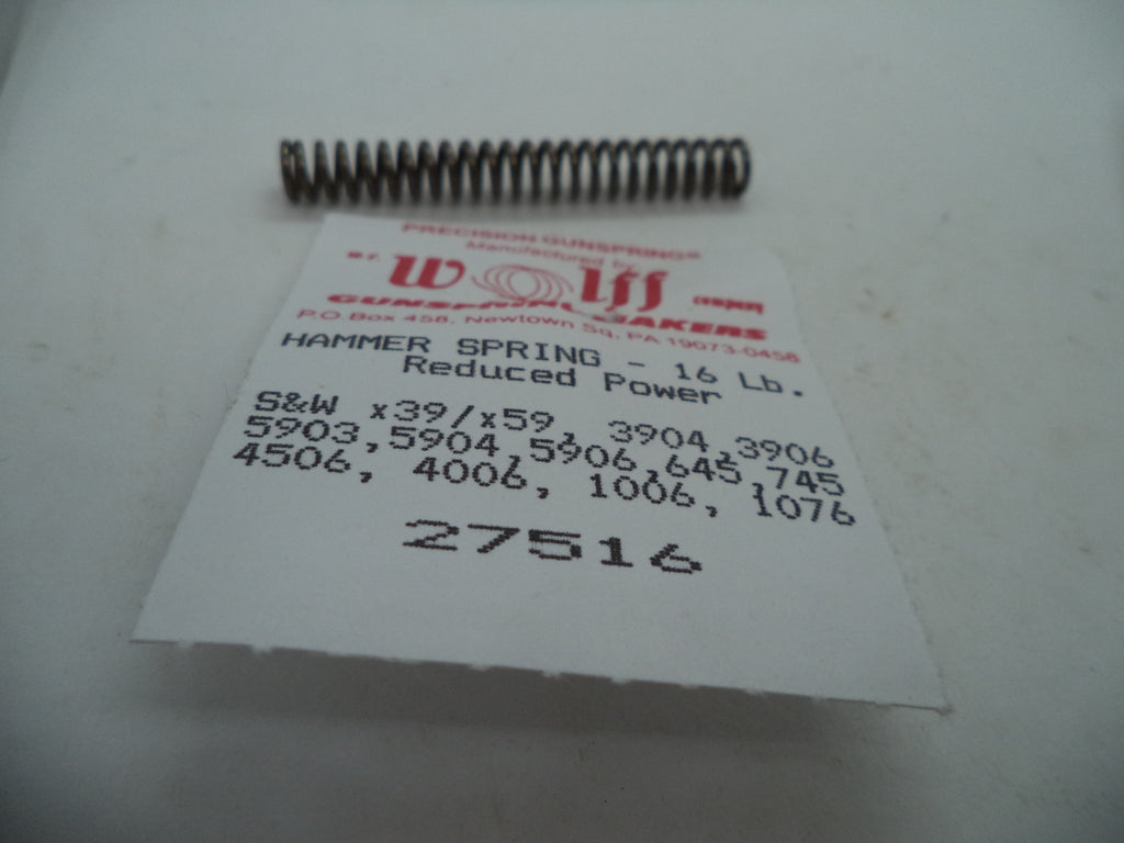 Wolff Hammer Spring Pak for S&W Pistols - 16/17/18 LB | 9mm/10mm/.40/.45 | Part 26581