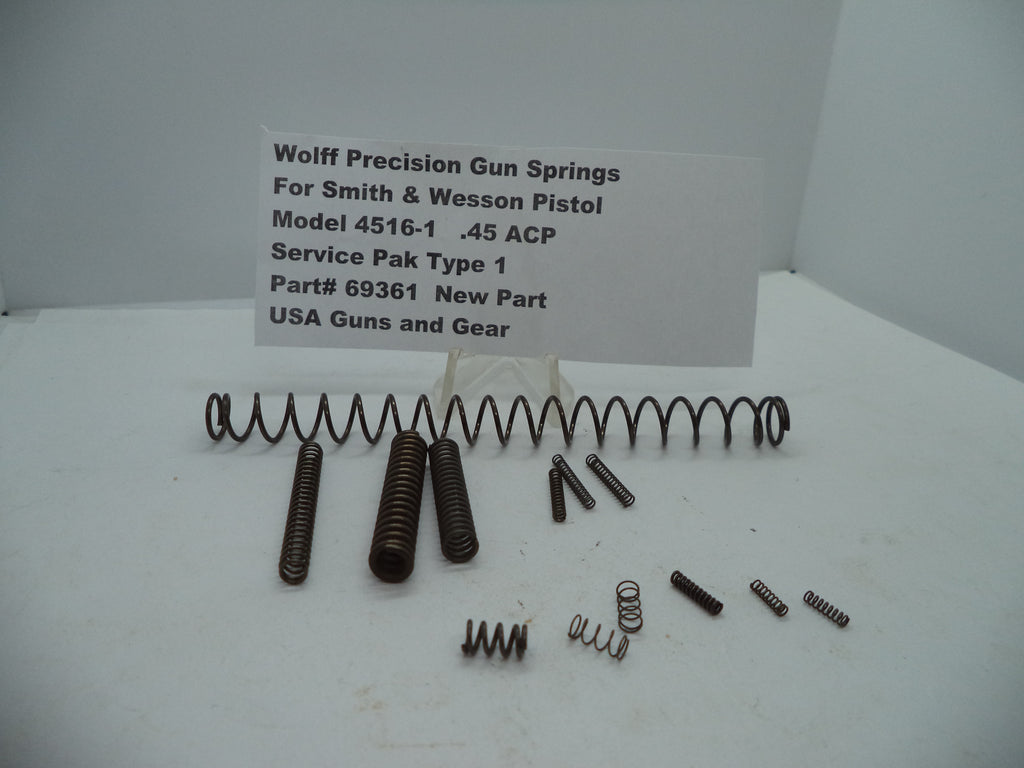 69361 Wolff Service Pak Type 1 - S&W 4516 4516-1 .45 ACP