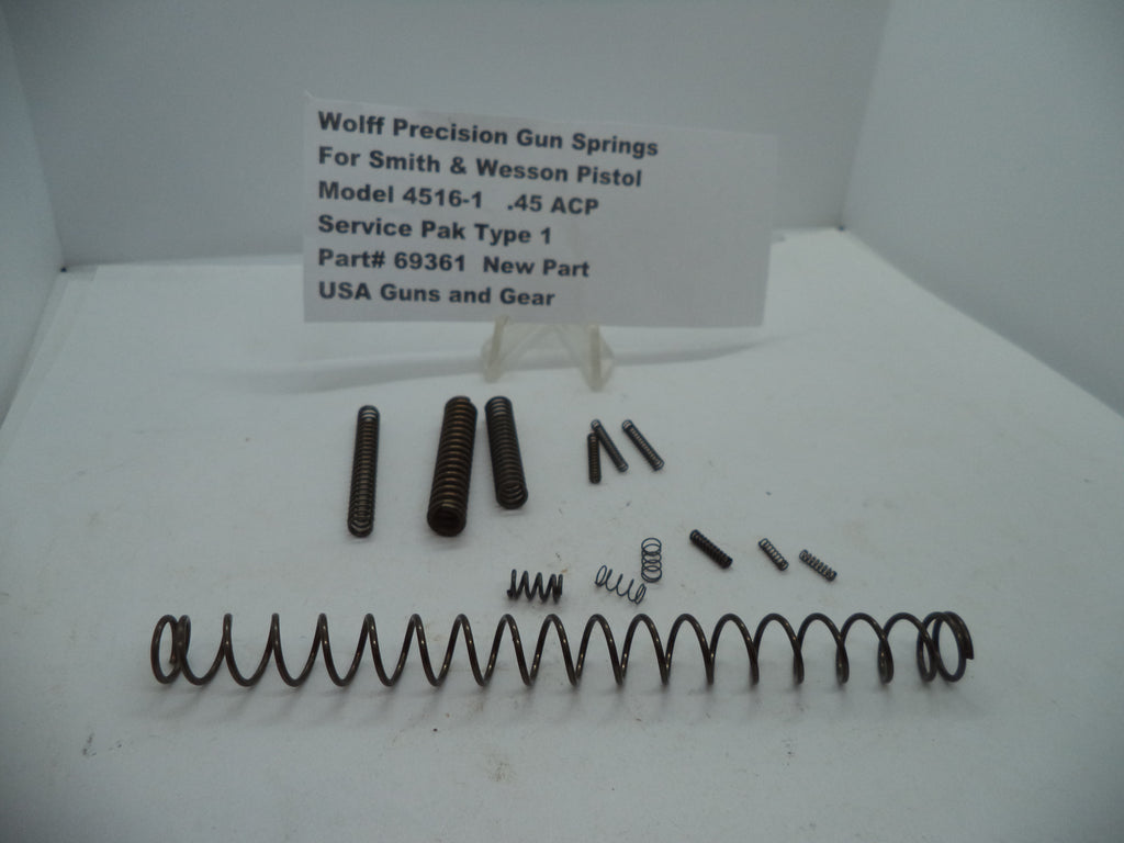 69361 Wolff Service Pak Type 1 - S&W 4516 4516-1 .45 ACP