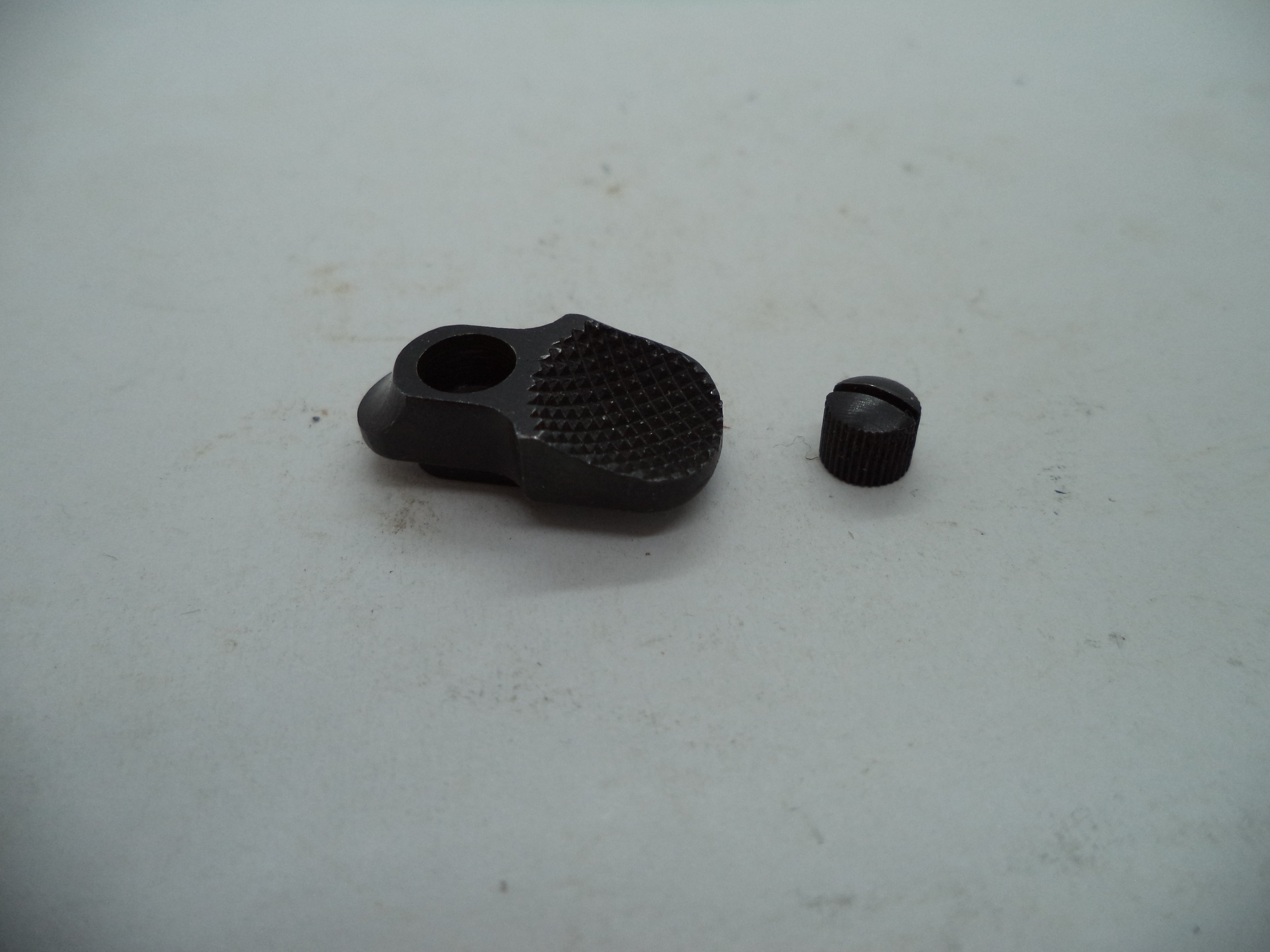 15179 SW K Frame Model 15 .38 Special Thumb Piece and Nut Blue Steel Old Style Used Part