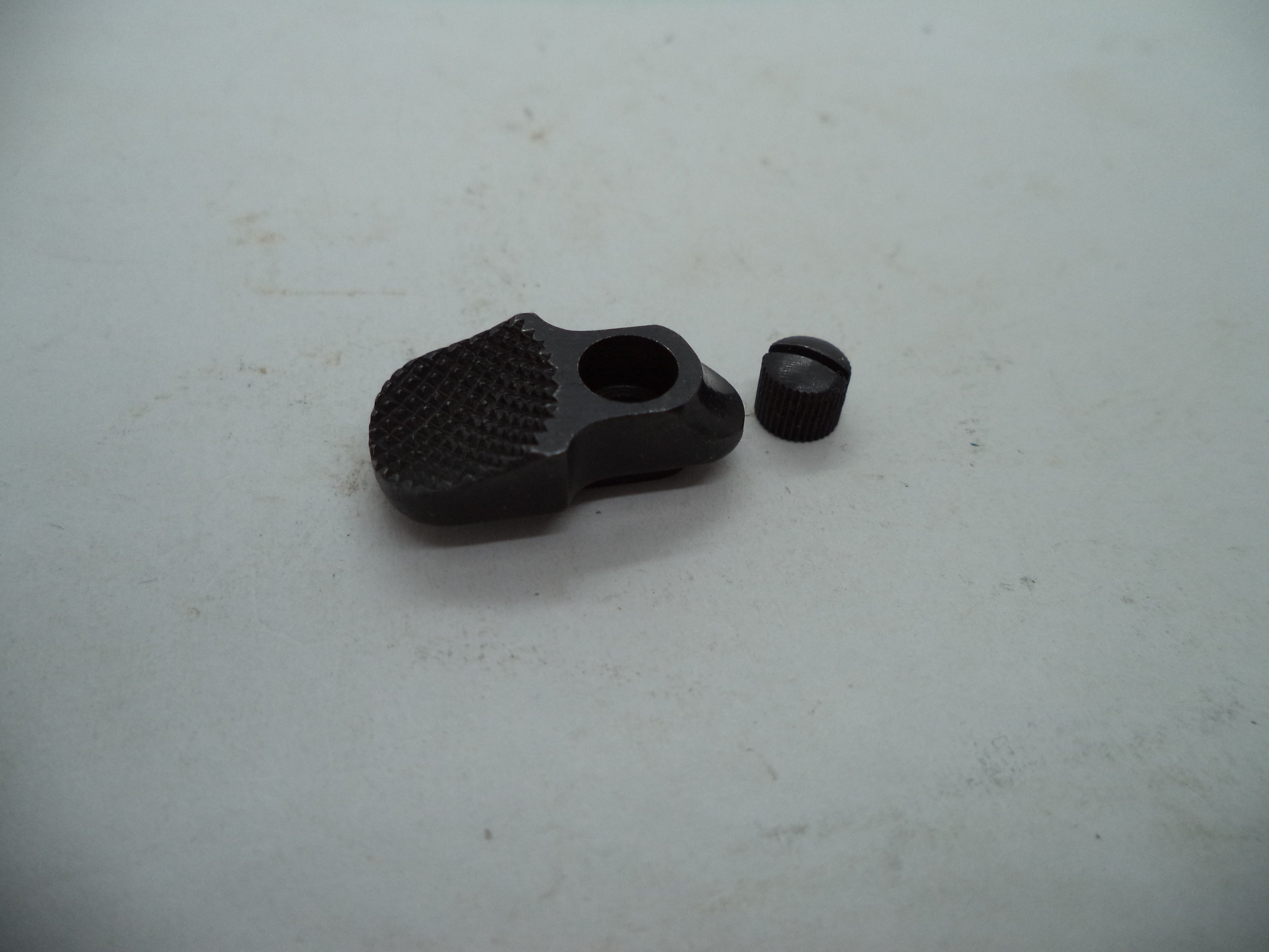 15179 SW K Frame Model 15 .38 Special Thumb Piece and Nut Blue Steel Old Style Used Part