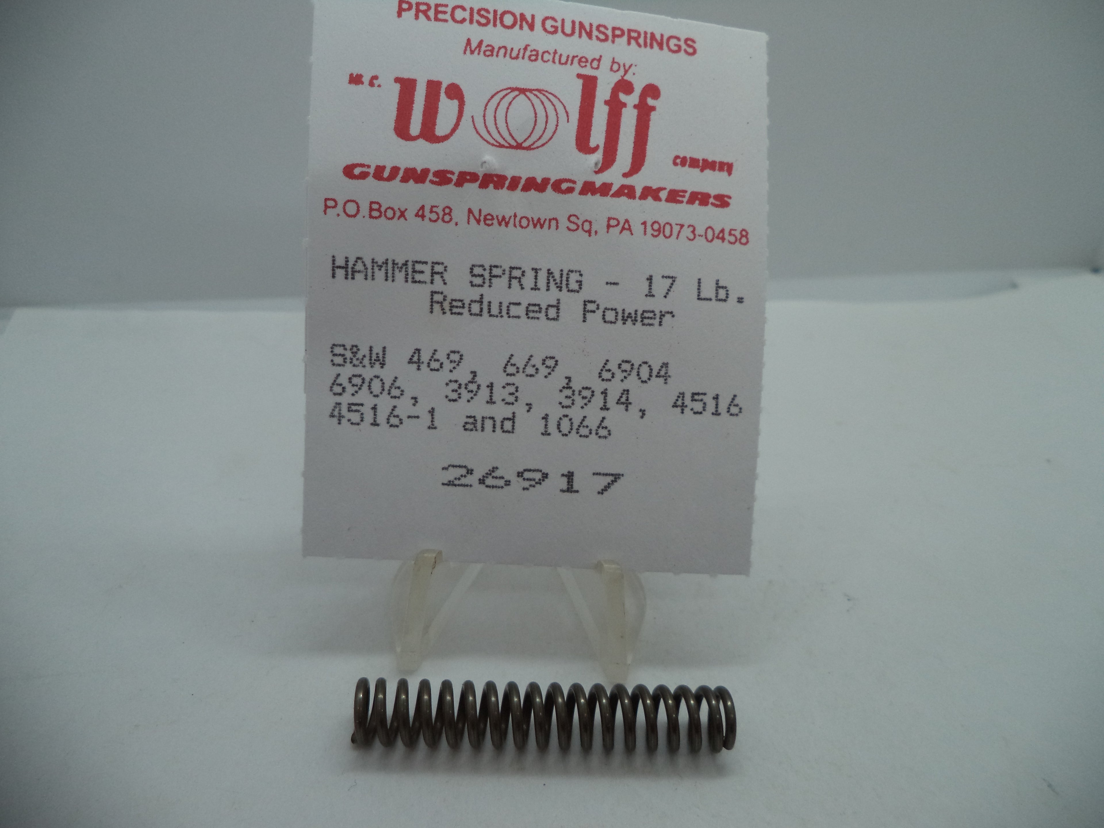 26582 Wolff Hammer Spring Pak - S&W 4053 4013 3913 | 17/18/19 LB