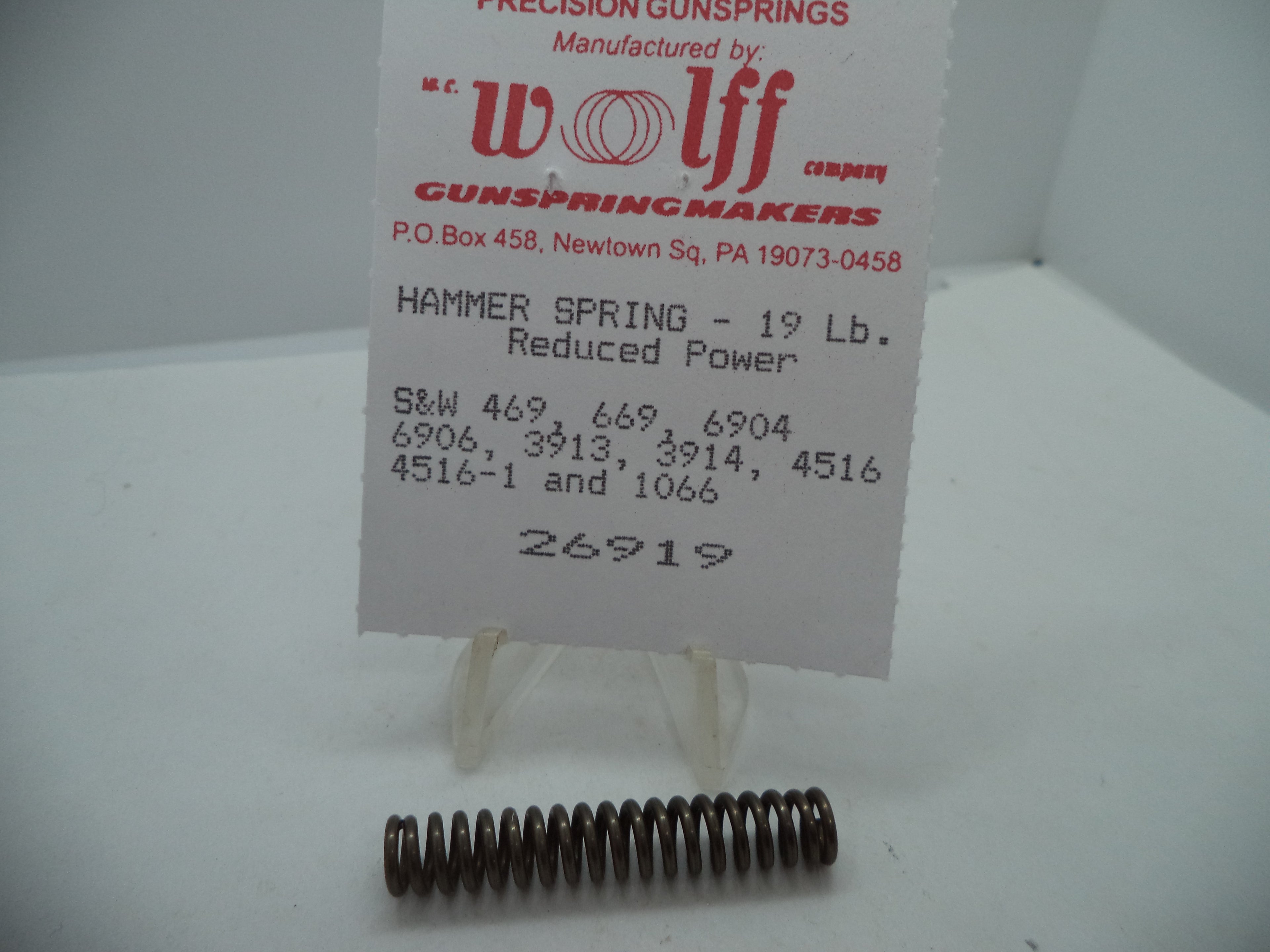 26582 Wolff Hammer Spring Pak - S&W 4053 4013 3913 | 17/18/19 LB