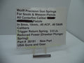 Wolff Trigger Return Spring for S&W Centerfire Pistols - 2.5 LB | 9mm/10mm/.40/.45 | Part 26181