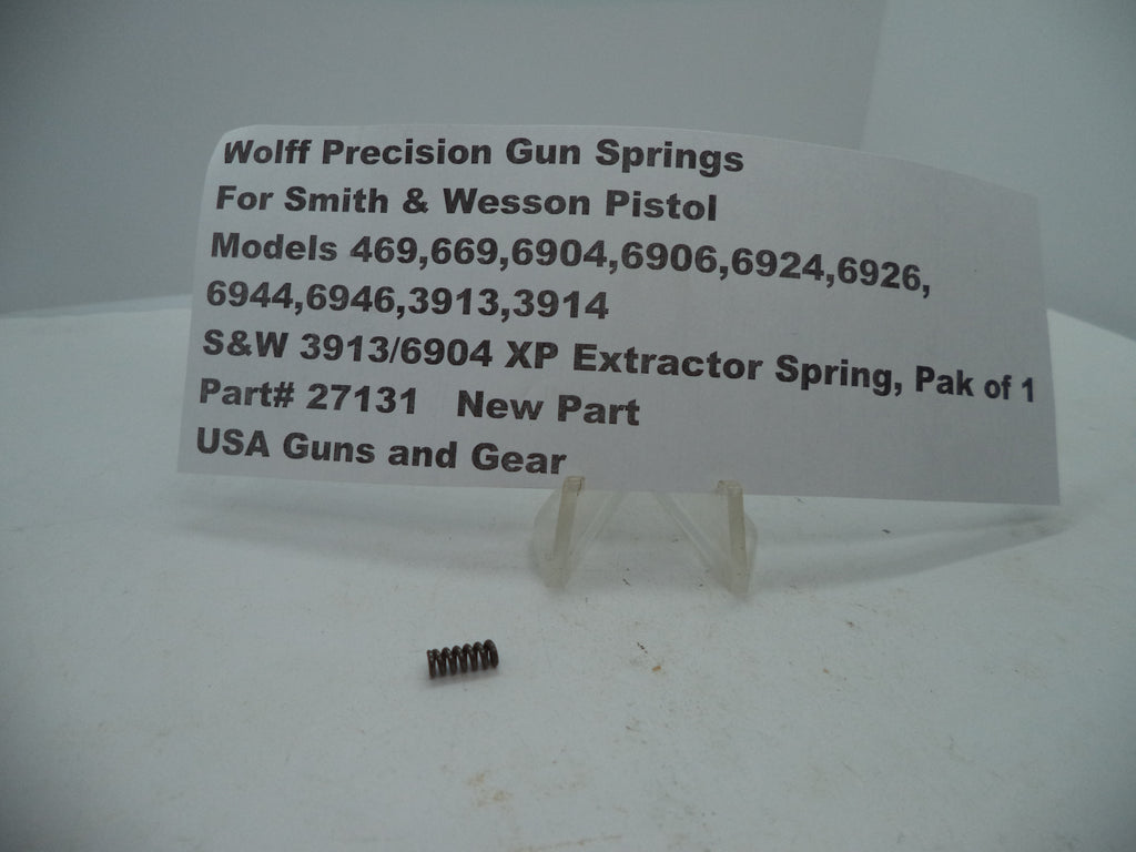 Wolff XP Extractor Spring 18LB for S&W 469/669/6904/6906/6924/6926/6944/6946/3913/3914 9mm - 27131