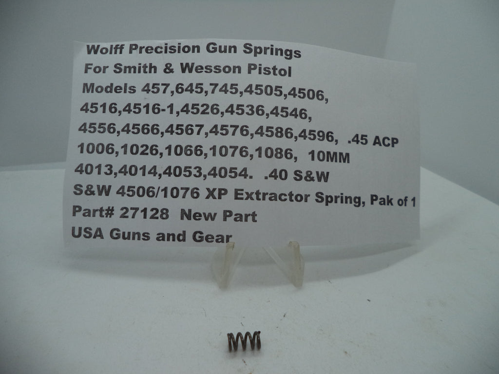 27128 Wolff XP Extractor Spring - S&W 4505 4506 645 .45 ACP | 10 LB
