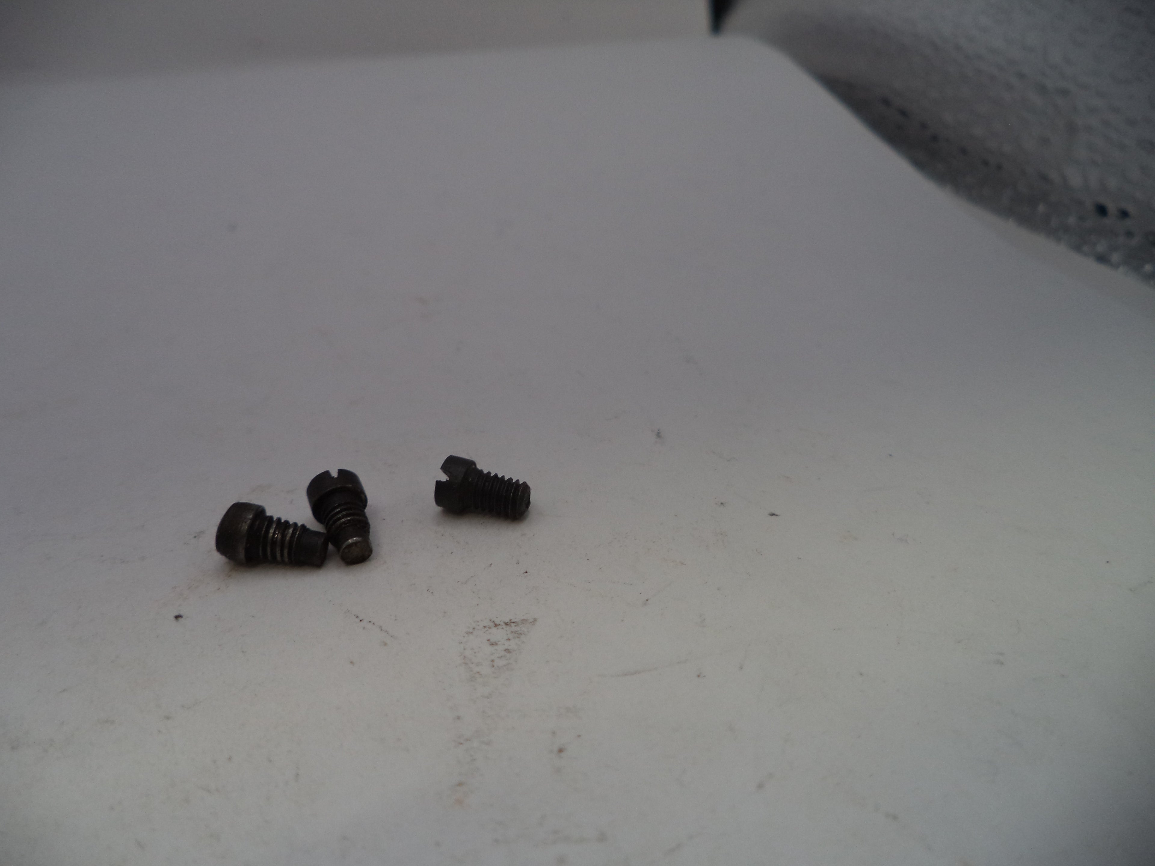 Smith & Wesson J Frame Side Plate Screws Blue Steel .32 Long Model 30-1 Used OEM A331A