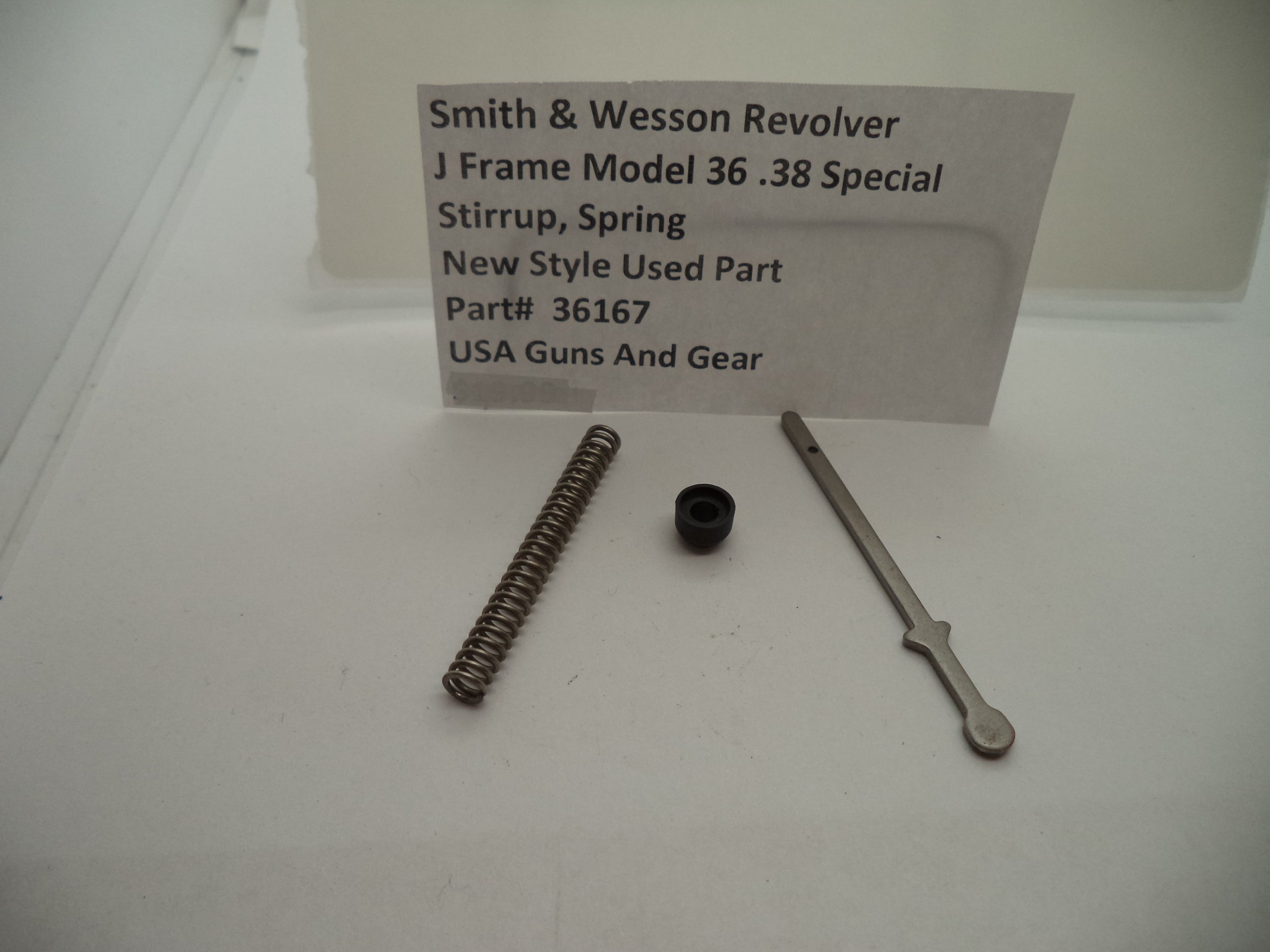 36167 Smith & Wesson J Frame Model 36  .38 Special Spring, Stirrup Used