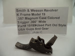 19185C Smith & Wesson K Frame Model 19 Trigger .300" Wide .357 Used Part