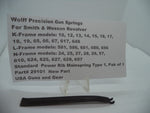 29101 Wolff S&W K, L & N Frame Multi Model Standard Power Rib Mainspring