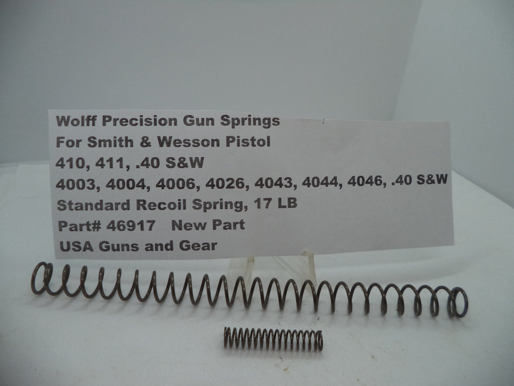 Wolff 17 LB Recoil Spring - S&W 4043/4046 .40 S&W | Part 46917