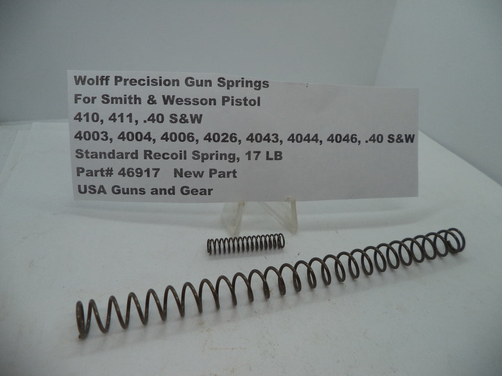 Wolff 17 LB Recoil Spring - S&W 4043/4046 .40 S&W | Part 46917