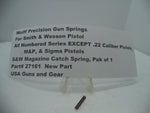 27161 Wolff for Smith & Wesson Magazine Catch Springs All* Series Pistols