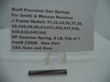 23808 Wolff SW J Frame Model 31-38, 42 49 442 60+ RP Hammer Spring 8 LB